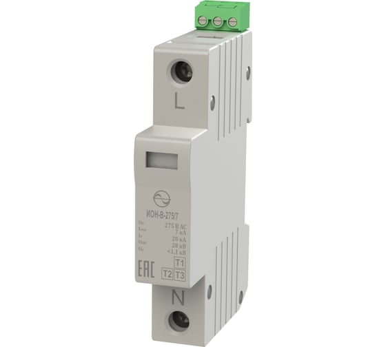 Изображение товара Устройство защиты от импульсных перенапряжений АО "Полимер-Аппарат" (УЗИП) ИОН-В-275/7 С123 021