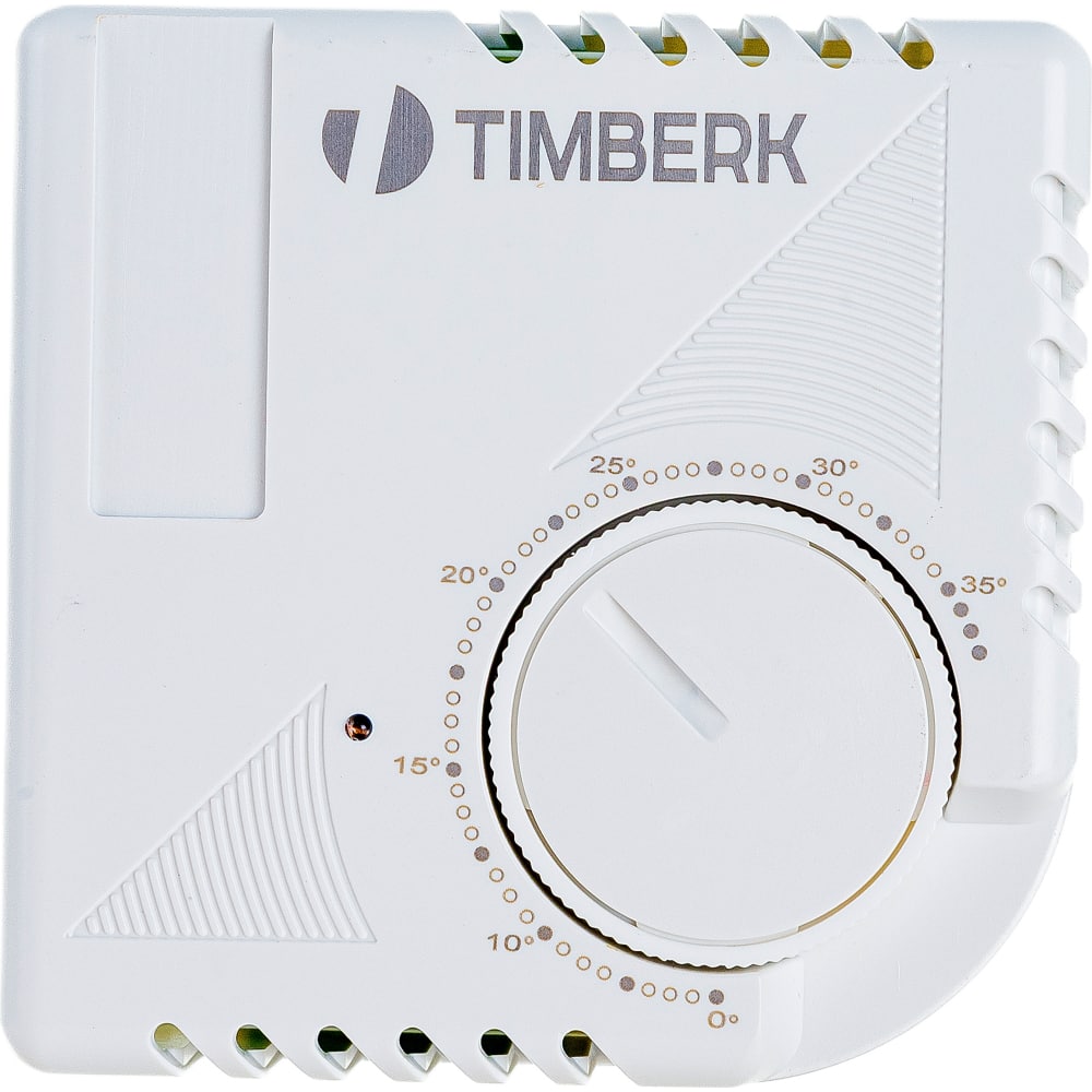 Универсальный проводной термостат Timberk, цвет белый
