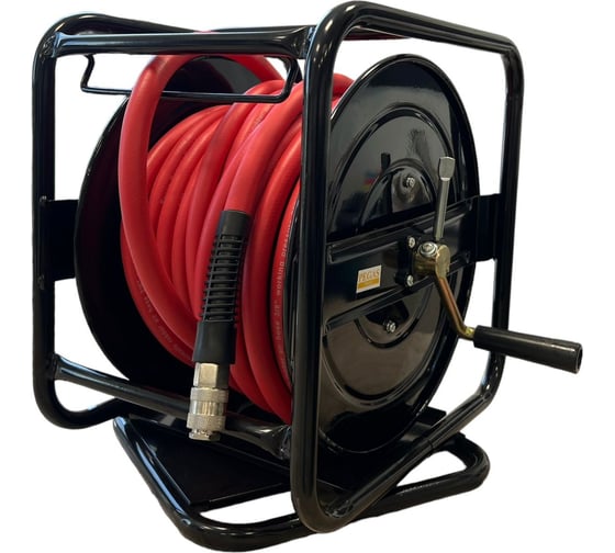 Изображение товара Катушка ручная с пневмошлангом 20 м+2 м Pegas pneumatic 4937