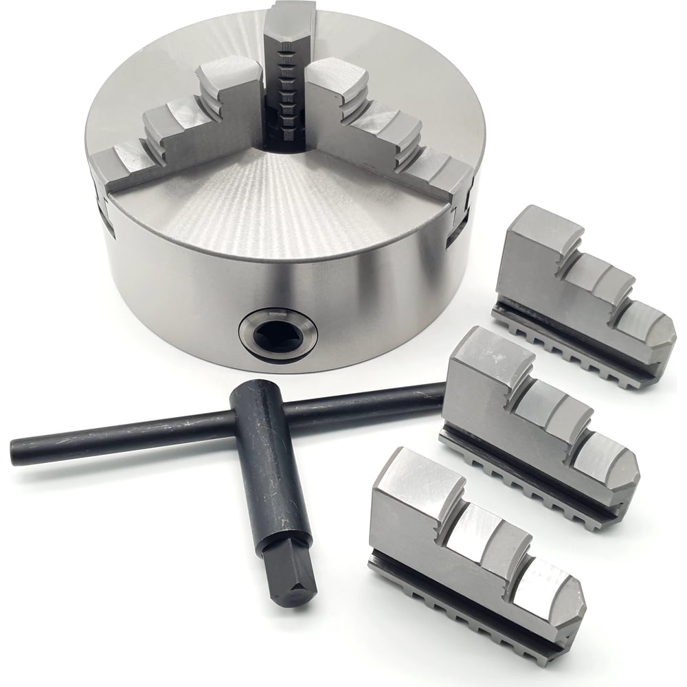 Изображение товара Патрон 3 кулачковый 160 мм ТЕХНОРЕАЛ МА310011020 для токарных станков