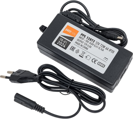 Изображение товара Адаптер Jazzway 72W 12V 6A, IP20 5053076