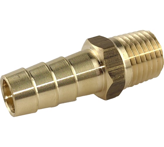 Изображение товара Штуцер пневмо 1/4"НР х 10 мм HG 1896776