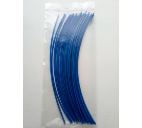 Изображение товара Пруток сварочный ПП, треугольный 3x3х5 мм, синий Экосети ПТПП335СИН