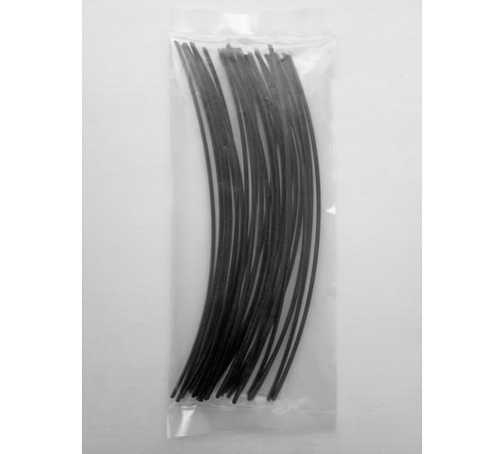 Изображение товара Пруток сварочный ПП, треугольный 3x3х5 мм, черный Экосети ПТПП335ЧЕР