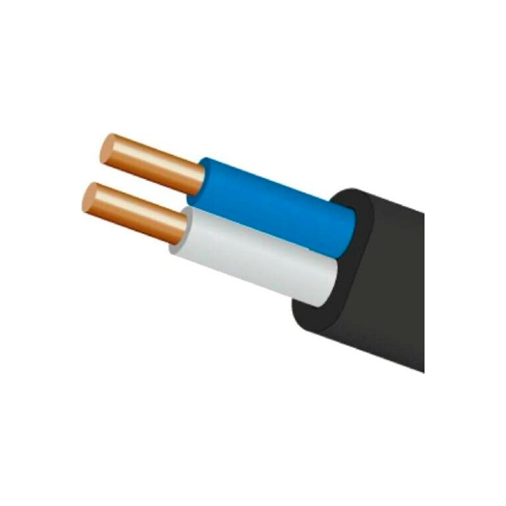 Изображение товара Кабель iTOK ВВГ-Пнг(А) LS 2x4, ГОСТ, 100 метров i-KPP-VVGNG-LS-240-100