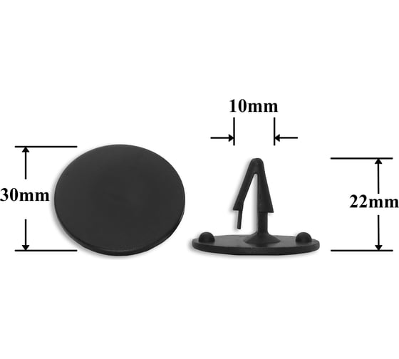 Изображение товара Автокрепеж для Ford 10 шт 386553S КрепАвто 0818