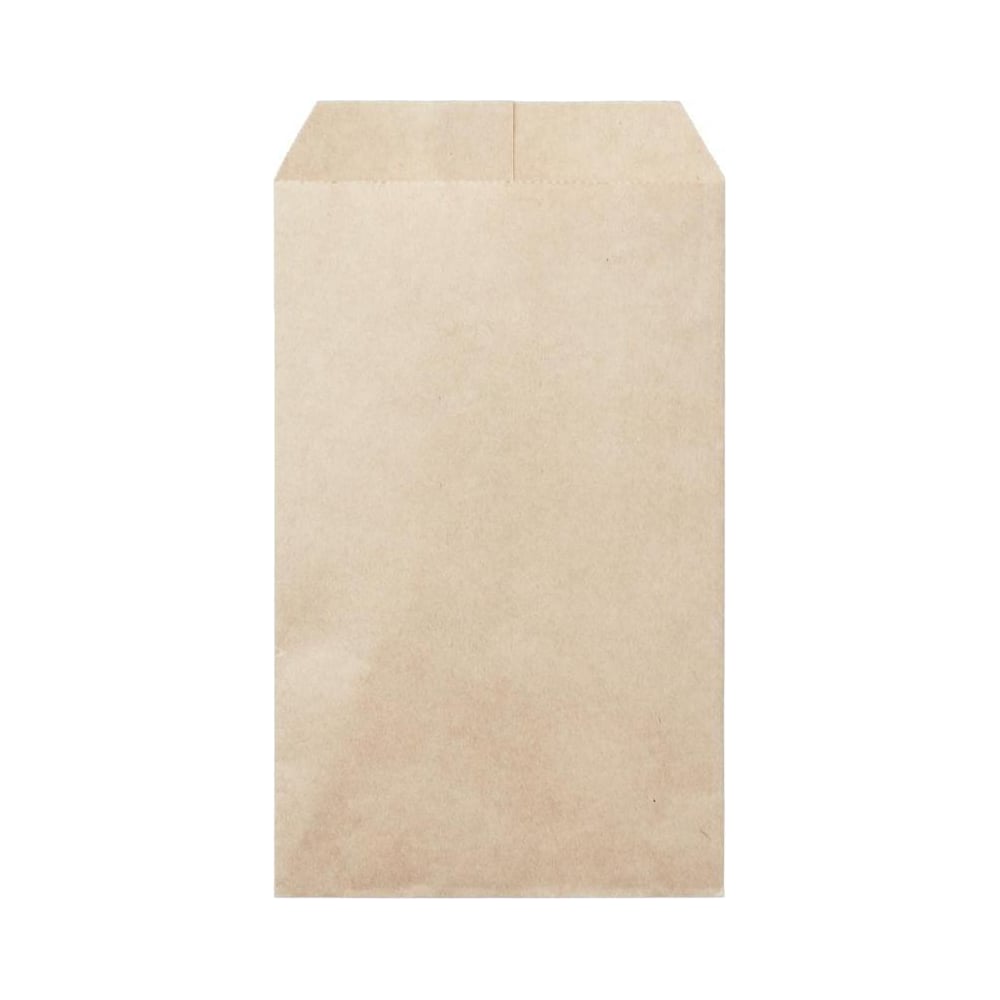 Изображение товара Пакет бумажный для монет Комус 100 шт, бежевая крафт-бумага