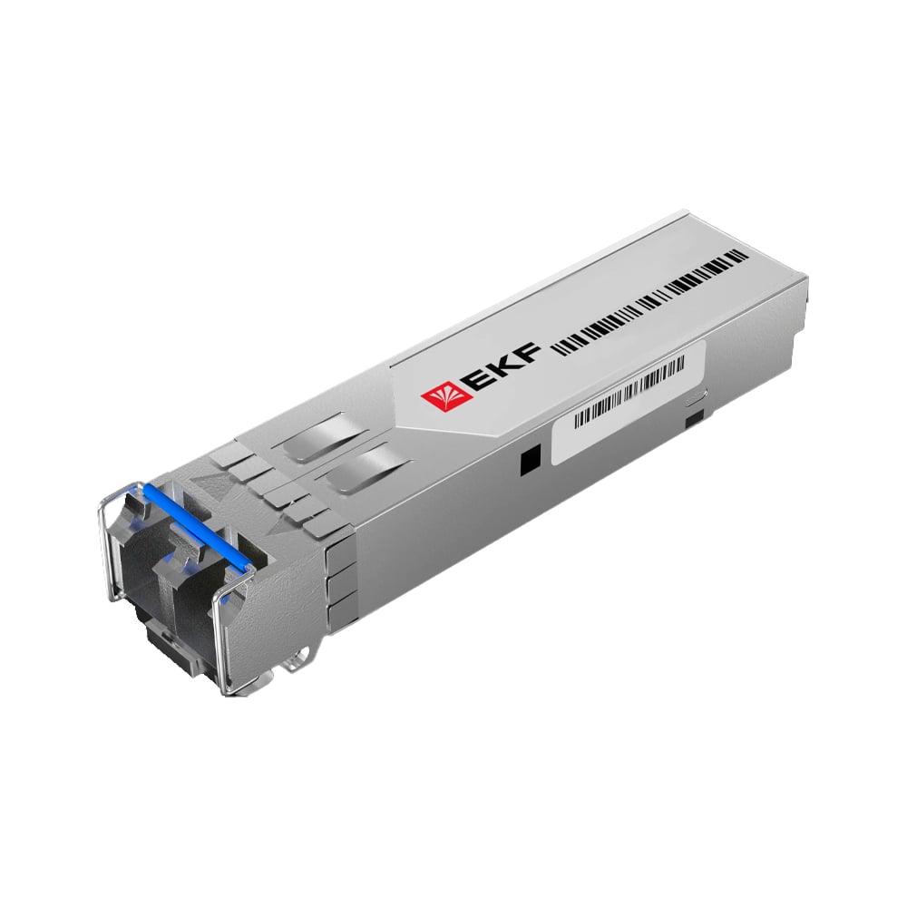 Изображение товара SFP-модуль EKF 2,5 Гбит, одинарное одномодовое оптоволокно 1310нм, дальность 20км TSX TSX-SFP-HS1D-13-20