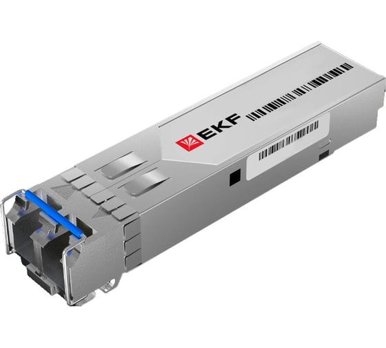 Изображение товара SFP-модуль EKF 2,5 Гбит, одинарное одномодовое оптоволокно 1550нм, дальность 20км TSX TSX-SFP-HS1D-15-20