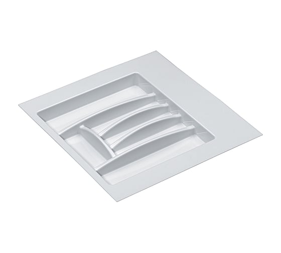 Изображение товара Лоток универсальный для столовых приборов Hafele белый 553x498x46 мм 556.46.707