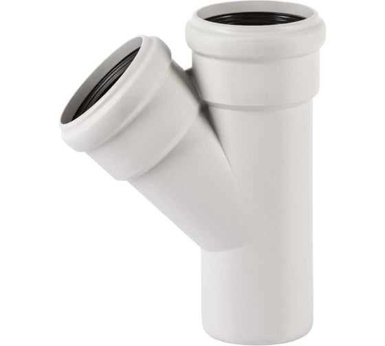 Изображение товара Тройник бесшумной канализации Ostendorf Skolan Safe 78х78 мм. 45 градусов, SKEA 333200
