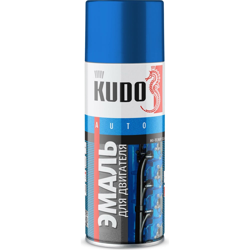 Краска для двигателя KUDO краска для пластика сайдинга пвх malare