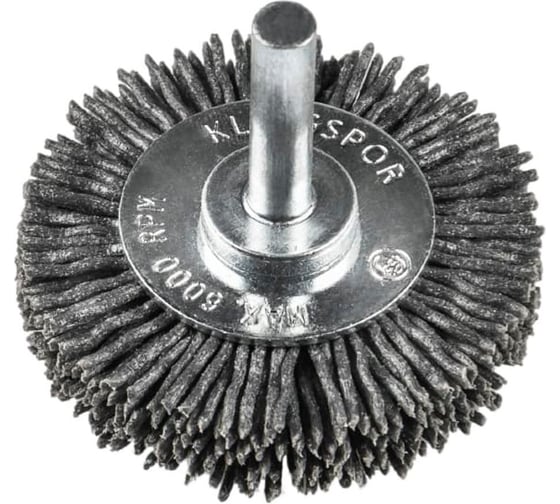 Изображение товара Дисковая щетка с хвостовиком BRS600P 70x12x6 мм, Sic 320 Klingspor 358369