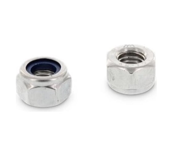 Изображение товара Гайка самоконтрящаяся ЦКИ DIN 982, м12, высокая, 10, цинк, sw19, 10 шт. 32104