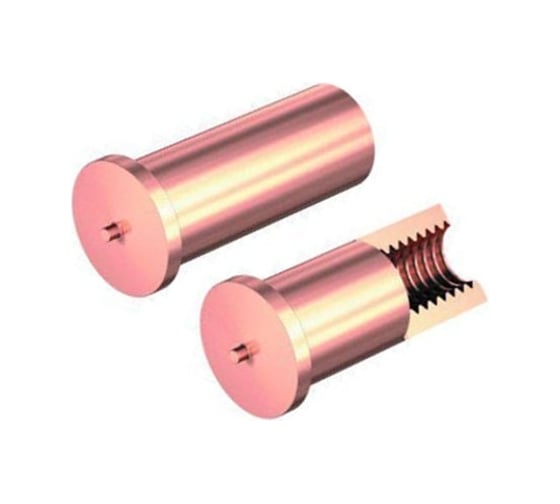 Изображение товара Втулка приварная ЦКИ резьбовая, cu 7.1x15, м5, 25 шт. 51585