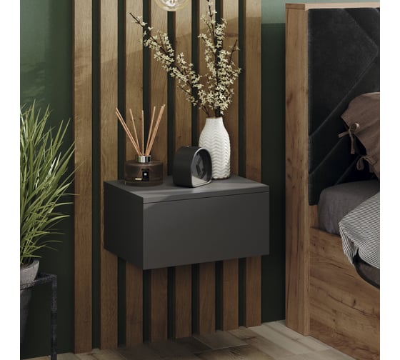 Изображение товара Универсальная тумба ТриЯ тип 1/графит серый 255668