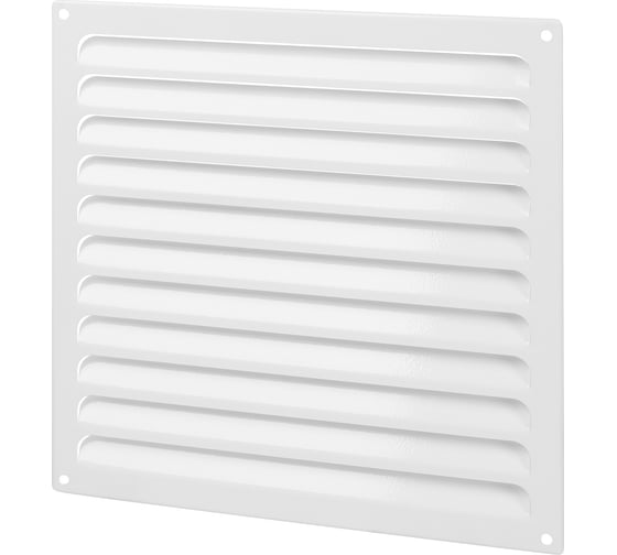 Изображение товара Решетка металлическая усиленная 300x300 мм, белая, с покрытием полимерной эмалью TDM ELECTRIC SQ1807-0730