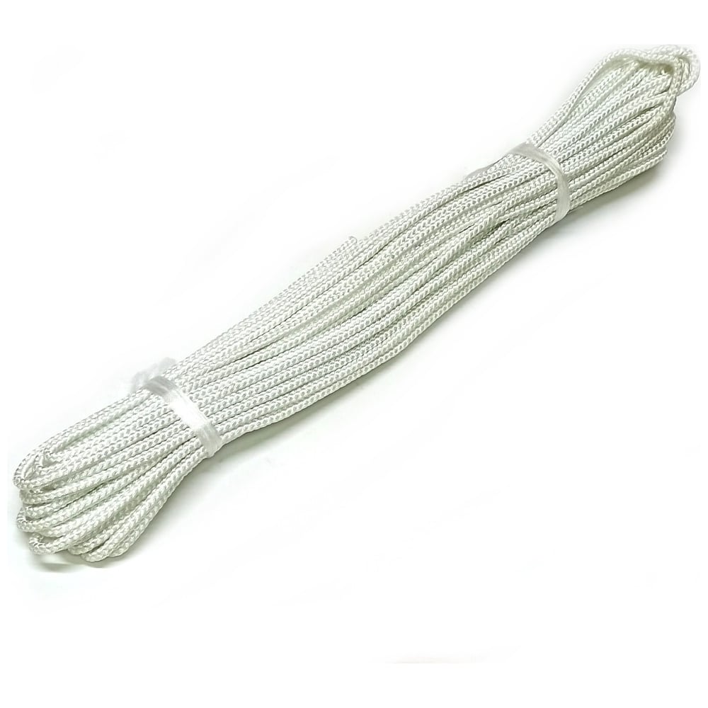 Изображение товара Фал силовой СИБШНУР 19 мм 100 м для грузоподъемных работ и подъема