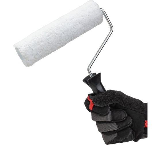 Изображение товара Валик с ручкой РОССНА "ИСКУССТВЕННЫЙ МЕХ" 180 мм Р860764