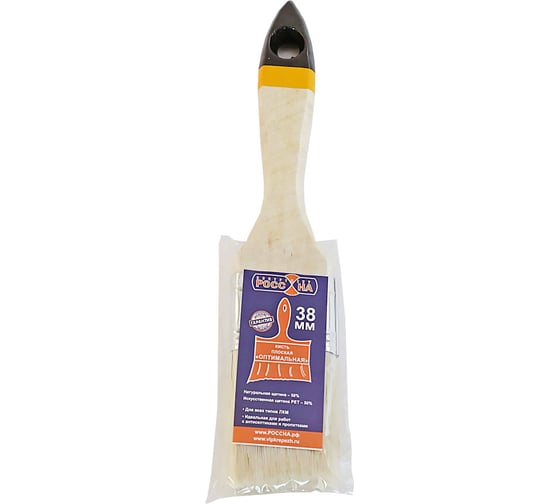 Изображение товара Кисть РОССНА "ОПТИМАЛЬНАЯ" 38 мм Р860149