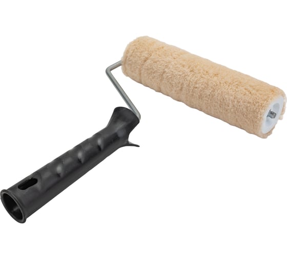Изображение товара Валик с ручкой РОССНА "НАТУРАЛЬНЫЙ МЕХ" 180 мм Р860754