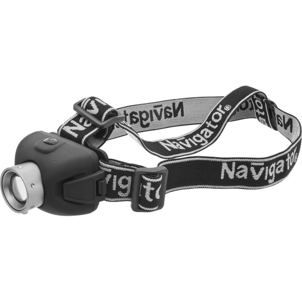 фото Фонарь navigator, npt-h06-3aaa, налобный, cree, 1ledx5вт, 3 режима, фокус 94913