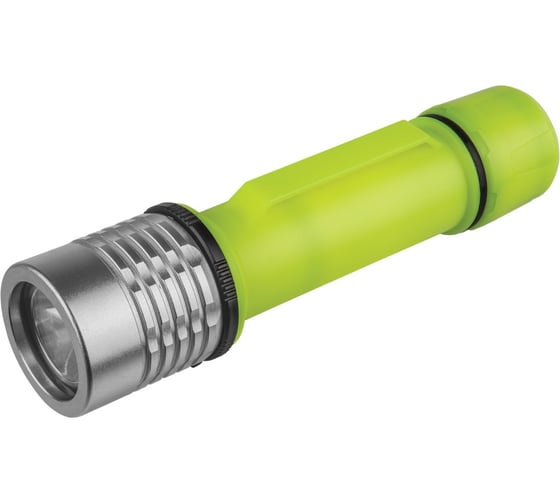 Изображение товара Фонарь Navigator, NPT-R09-3AAA, пластик+резина, 1LED, 3Вт, 3 режима, желтый 61436