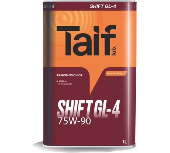 Изображение товара Автомобильное масло TAIF SHIFT GL-4 75W-90, 1 л 214025