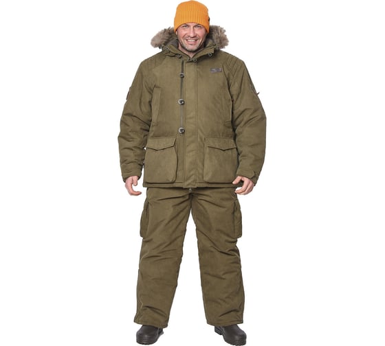 Изображение товара Костюм для охоты PRIDE Хант зимний, хаки, р-р 56-58, рост 170-176 4610097093074