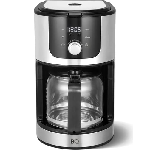 Изображение товара Капельная кофеварка BQ со встроенной кофемолкой CM1010 черный-стальной 86199227