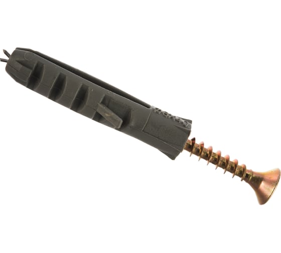 Изображение товара Набор крепления плинтусов VIPкрепеж 8/40 дюбель с усами 5шт/5шт 13004 VIPS