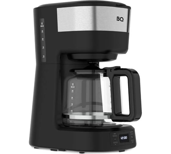 Изображение товара Капельная кофеварка BQ CM1000 черный-стальной 86193772