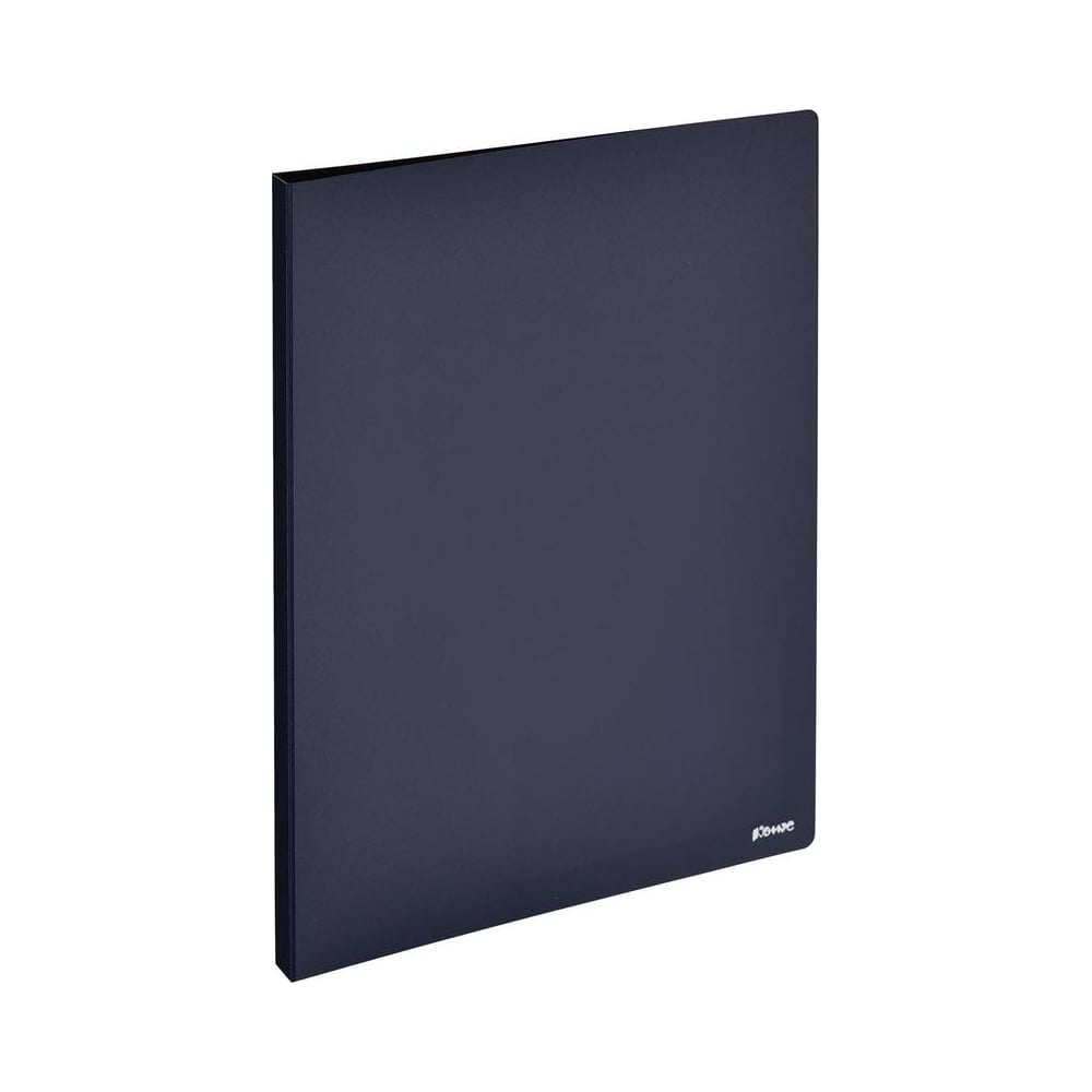 Изображение товара Папка с зажимом Комус темно-синяя для документов формата А4, 150 листов