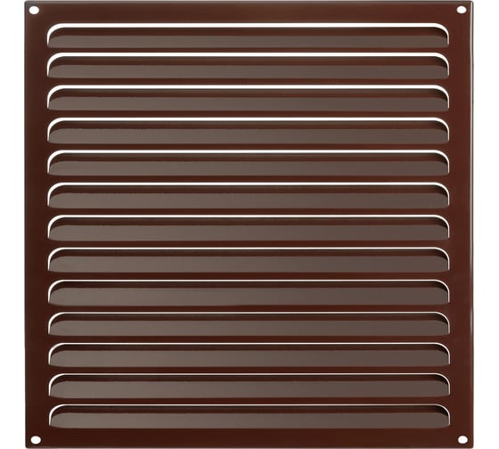 Изображение товара Решетка металлическая усиленная 350x350 мм, коричневая, с покрытием полимерной эмалью TDM ELECTRIC SQ1807-0734