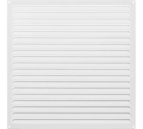 Изображение товара Решетка металлическая усиленная 500x500 мм, белая, с покрытием полимерной эмалью TDM ELECTRIC SQ1807-0742
