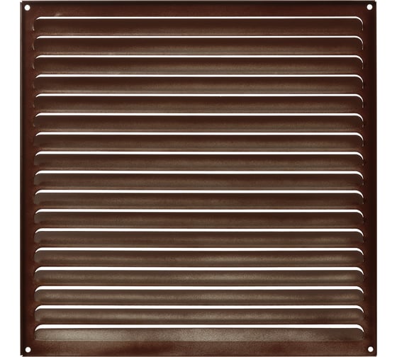 Изображение товара Решетка металлическая усиленная 450x450 мм, коричневая, с покрытием полимерной эмалью TDM ELECTRIC SQ1807-0740