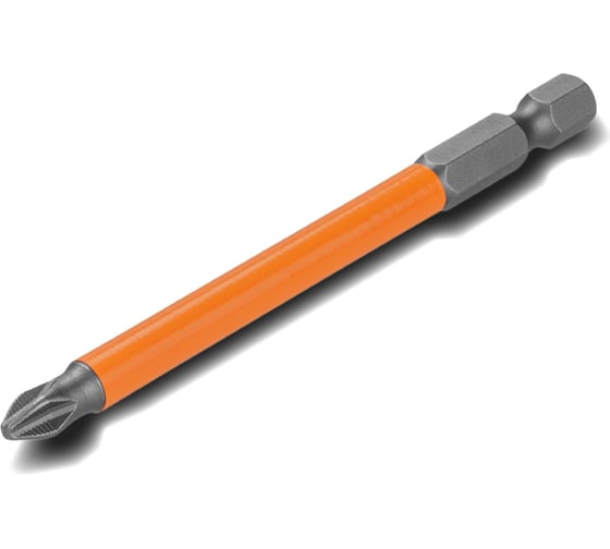 Изображение товара Биты для шуруповёрта TDM ELECTRIC PH2x90, односторонние, 10 штук, «Гранит» SQ1019-0348