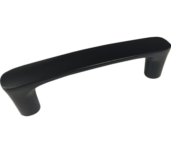 Изображение товара Ручка-скоба мебельная Trodos 2063 96мм сплав ЦАМ, черный матовый 303535