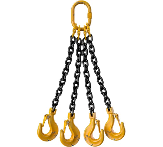 Изображение товара Строп цепной четырехветвевой Grosco 4СЦ 26.5 т, 20000 мм, 20 м CH4X26520