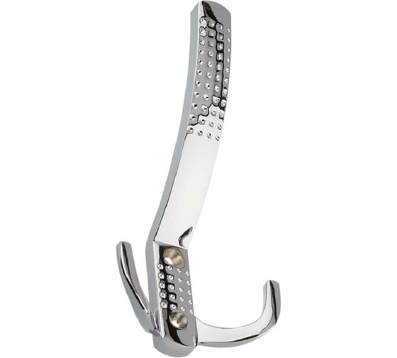 Изображение товара Крючок мебельный Trodos ZY-201A 3-рожковый, сплав ЦАМ, хром 302071