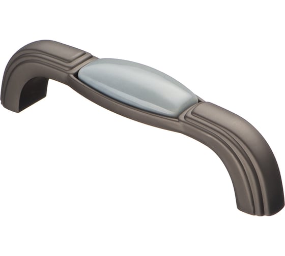 Изображение товара Ручка-скоба с фарфором KERRON 96 мм, серый SF13-12-96 GF