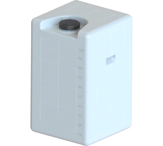 Изображение товара Прямоугольная емкость АНИОН 100л, без слива К100К