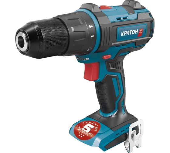 Изображение товара Ударная аккумуляторная бесщеточная дрель-шуруповерт КРАТОН OFA BICD18 без АКБ и ЗУ 3 11 01 075