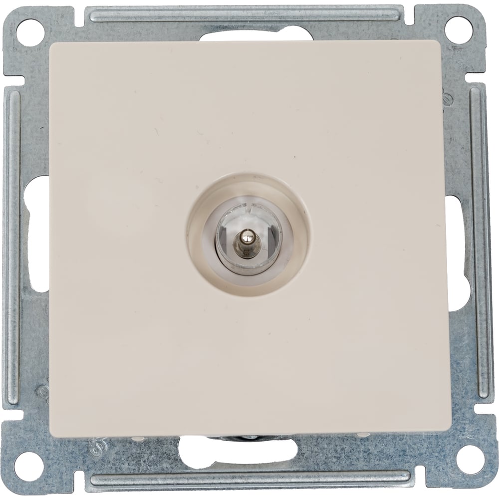 Изображение товара Антенна коннектор Systeme Electric Atlasdesign бежевый с одним гнездом IP20