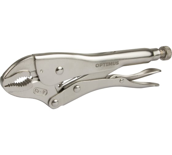 Изображение товара Зажимные клещи Optimus гейферные с овальными губками 250 мм 11210