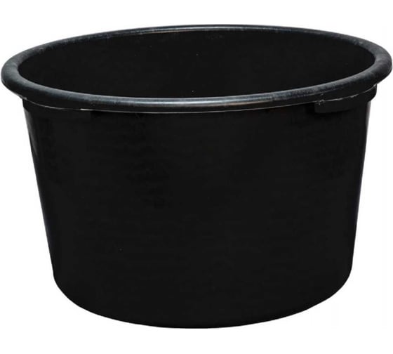 Изображение товара Емкость Дигрус 45 л, круглая, без крышки, строительная, черная Е/КР-45-Ч/Д