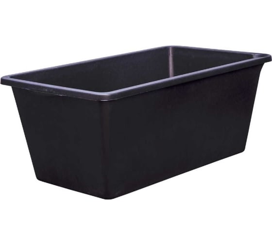 Изображение товара Емкость Дигрус 65 л, прямоугольная, без крышки, строительная, черная Е/ПР-65-Ч/Д