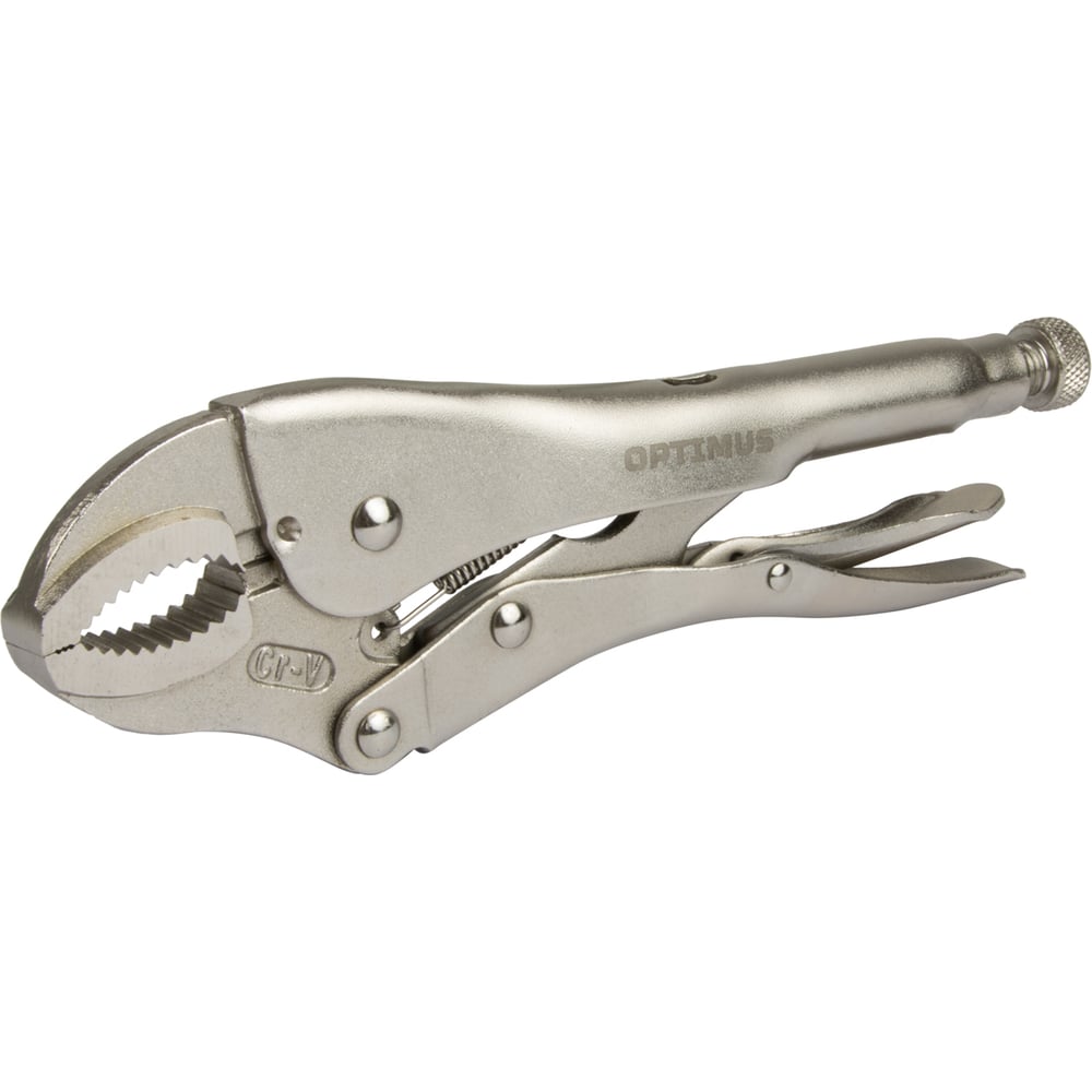 Изображение товара Зажимные клещи Optimus с овальными губками 250 мм профессиональные