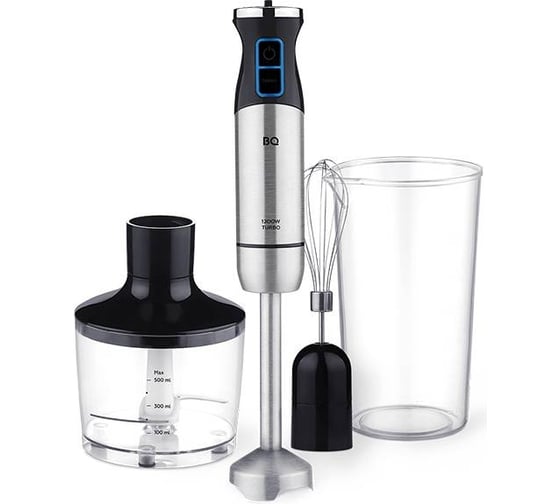 Изображение товара Блендер ручной BQ HB1032SS черный-стальной 86195993