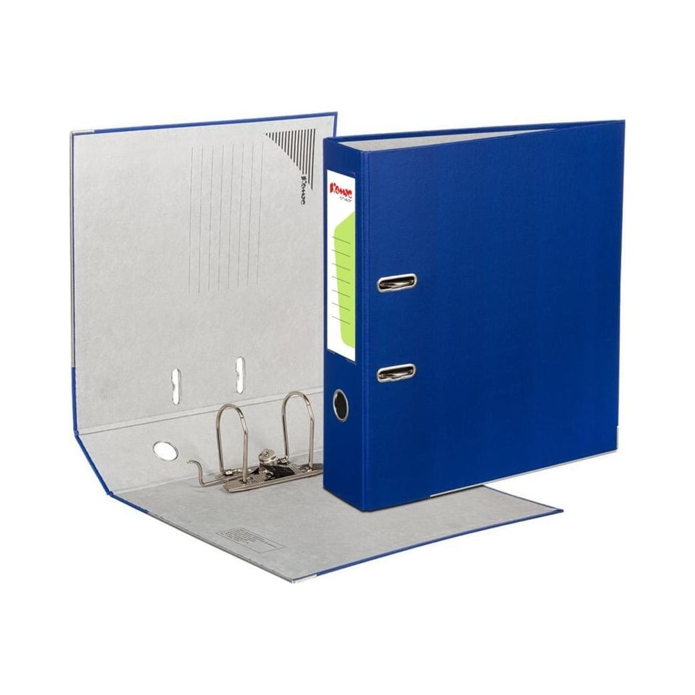 Изображение товара Папка-регистратор Комус с арочным механизмом Экономи, 80мм, синяя 1017483